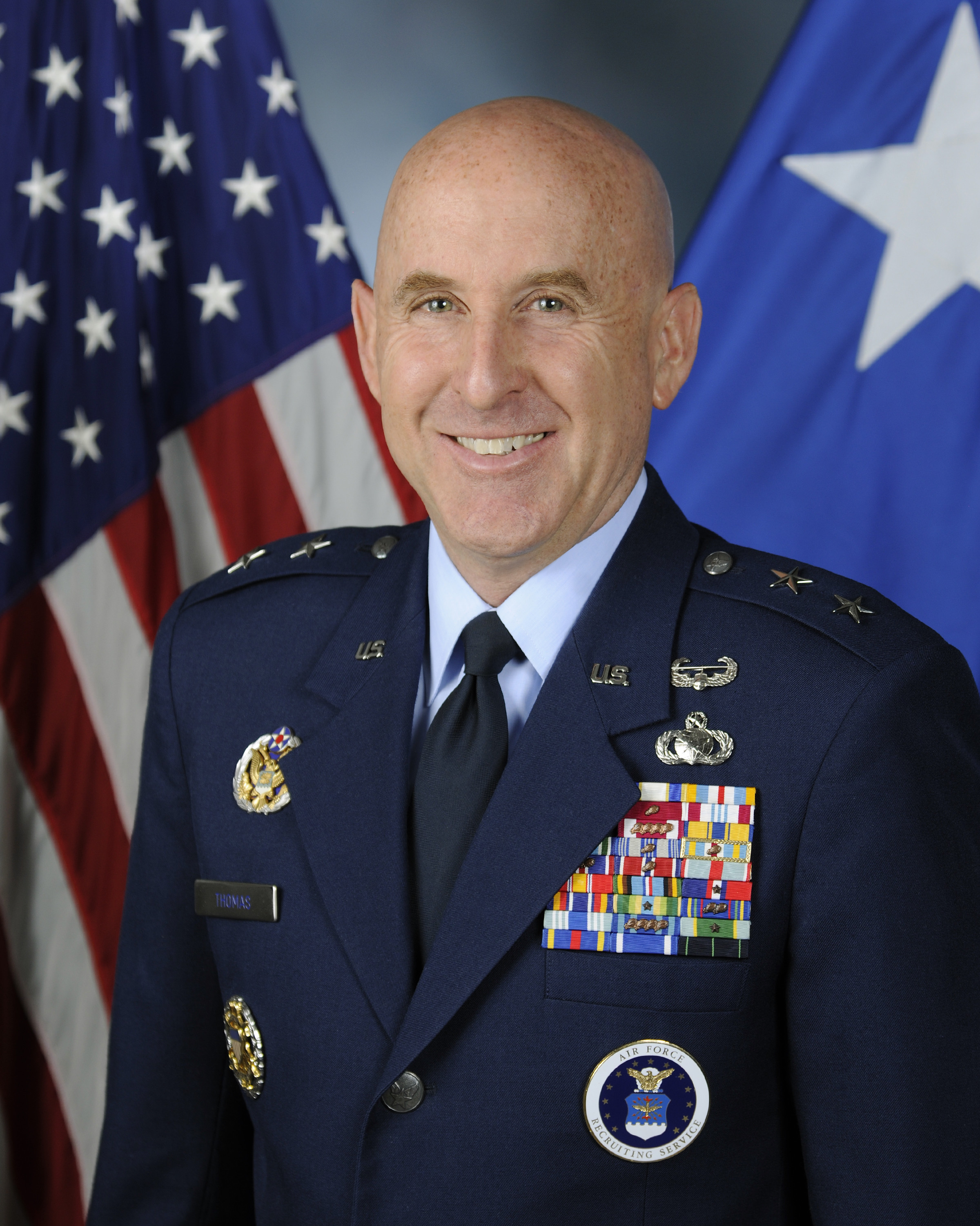 Maj. Gen.  Edward W Thomas Jr.