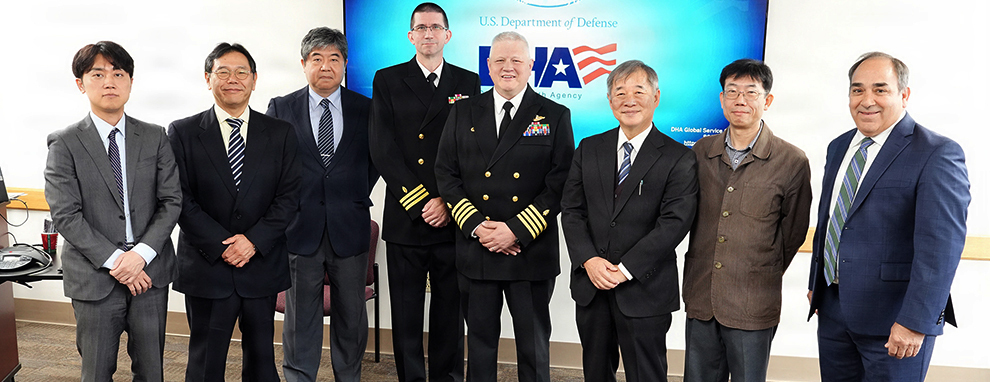 Representatives of Japan’s National Defense Medical College revisit NAMRU San Antonio