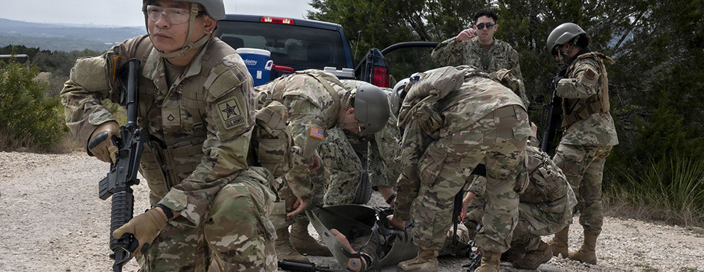 METC Pharmacy Technician Course students train at JBSA-Camp Bullis