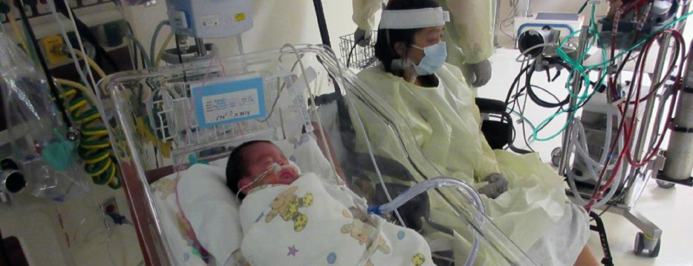 Critically ill COVID-19 patient delivers baby while on heart-lung bypass