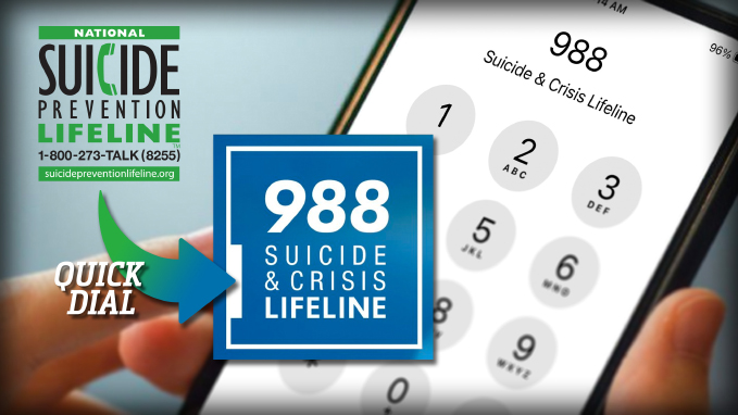 New 988 Suicide & Crisis Lifeline offers easier option for emergency care