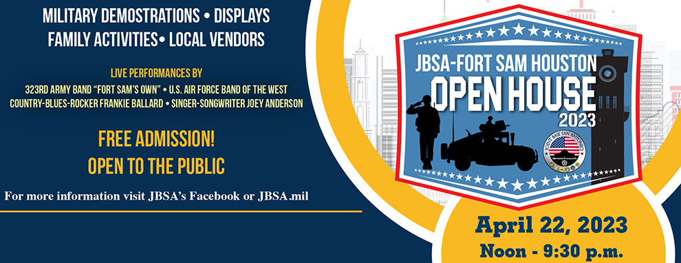 JBSA-Fort Sam Houston Open House takes place April 22