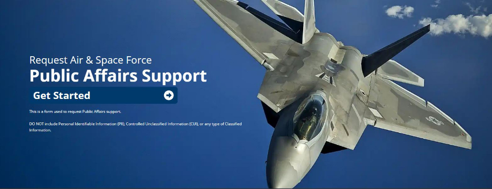 Submit requests to 502d Air Base Wing public affairs offices through the PA Productivity Portal