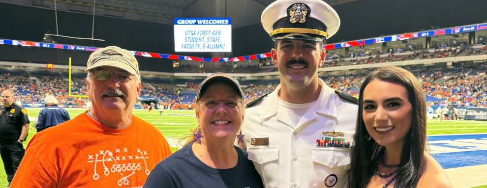 From field goals to the Navy: The remarkable journey of a UTSA kicker turned Naval officer
