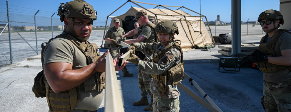 433rd Contingency Response Flight trains, transforms for future