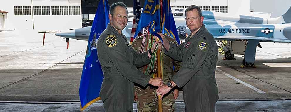 435th Fighter Training Squadron welcomes new commander