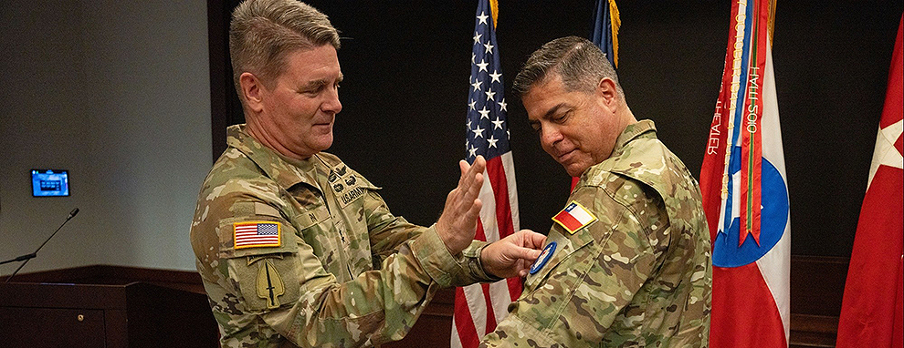 Patched In: ARSOUTH welcomes new deputy commanding general-interoperability