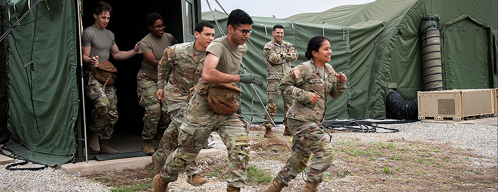 Field exercise sharpens practical nursing students’ skills, readiness