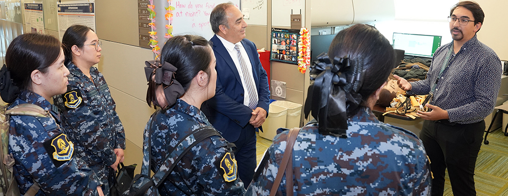 Thai Royal Air Force Nurses introduced to PINC at NAMRU San Antonio