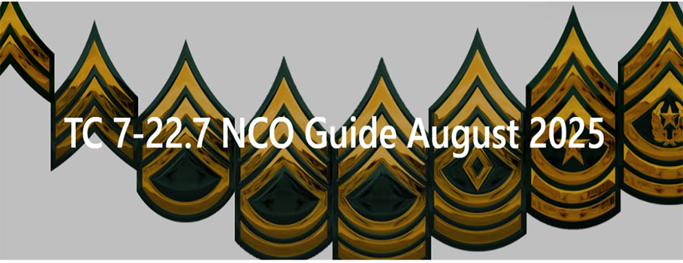 Army's NCO Guide update published