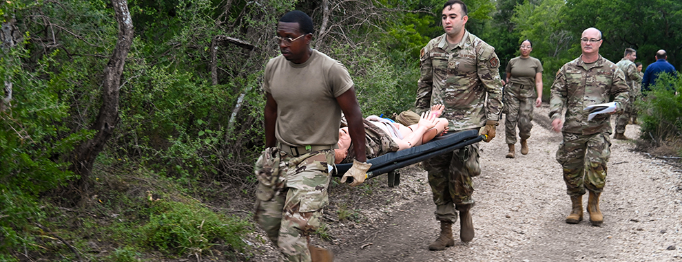 433rd Medical Group Reserve Airmen hone mass casualty response skills