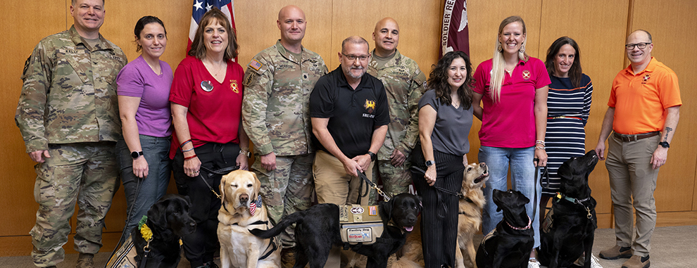 New Leash on Life: BAMC commissions furry friend to Soldier Recovery Unit