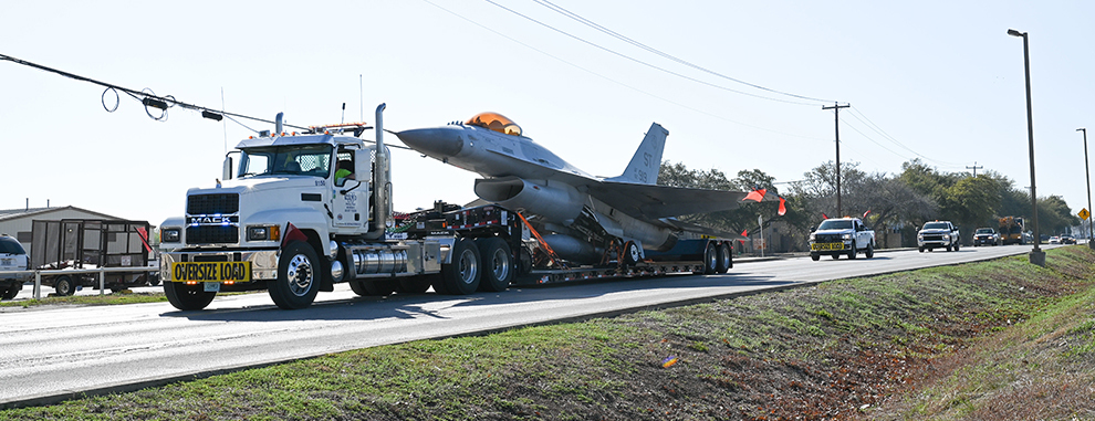 F-16 arrival enhances readiness at BMT with hands-on training