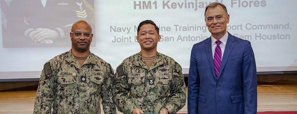 NMTSC Sailor named 2025 Shore-Based BMET of the Year