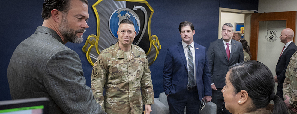 Under Secretary of the Air Force visits Air Force Installation and Mission Support Center