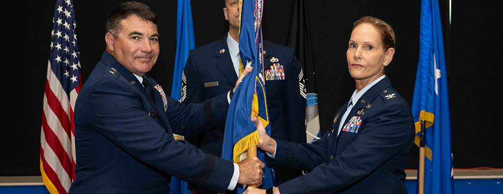 Gateway Wing welcomes new commander
