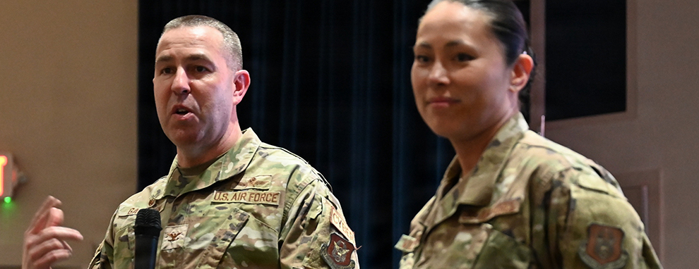 Senior leader engagements connect 960th Cyberspace Wing with DAF cyber priorities