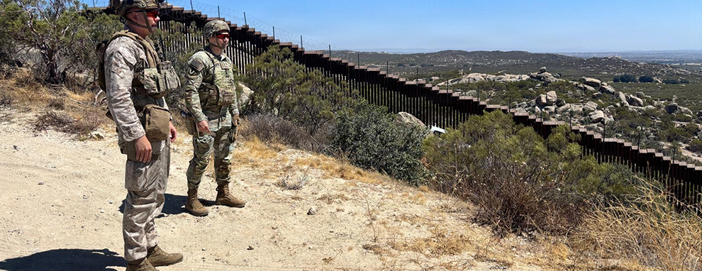 MICC support enables U.S. Marines operations along southern border