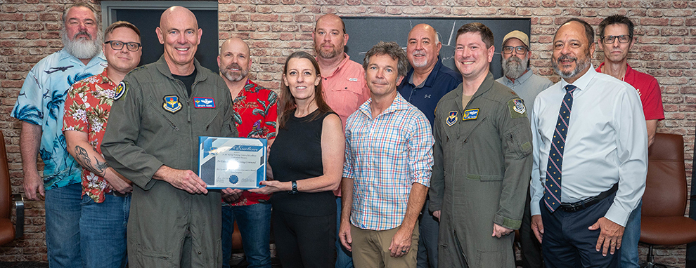 Fly more for less: Innovative FTCOE pipeline overhaul saves millions, wins General Spencer Award