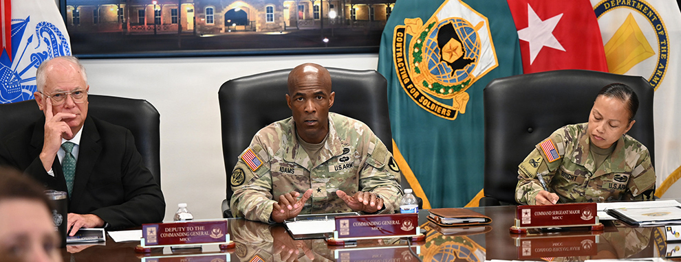 MICC leaders outline campaign plan, transformation priorities during 3rd Quarter Town Hall