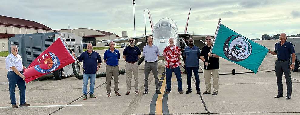 AETC makes history: Qualifies first civilian T-7A simulator instructors