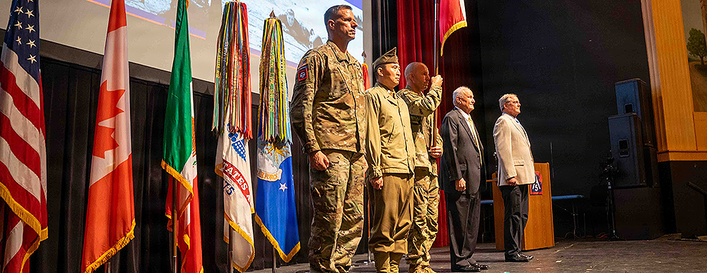 U.S. Army North cases colors, legacy of 80 years of homeland defense transitions to new era