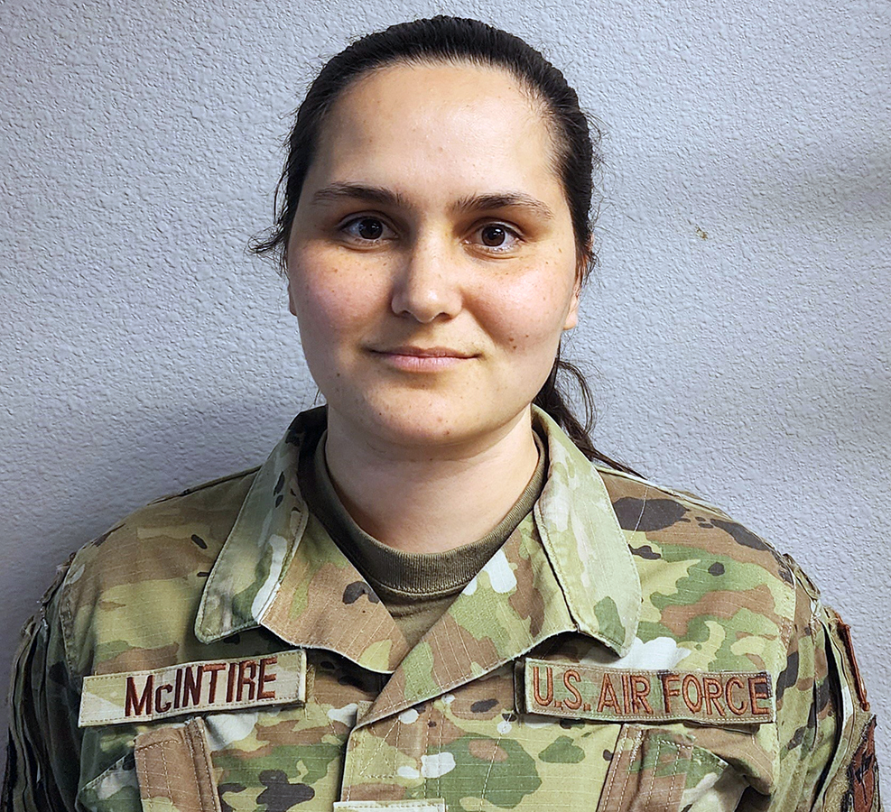 Senior Airman Jealyn M. McIntire Senior Airman Jealyn M. McIntire