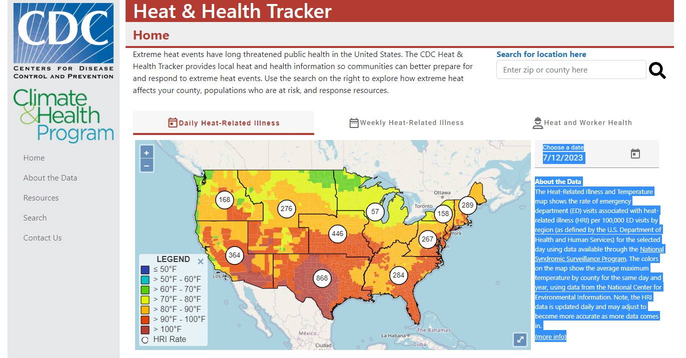 Heat tracker Heat tracker
