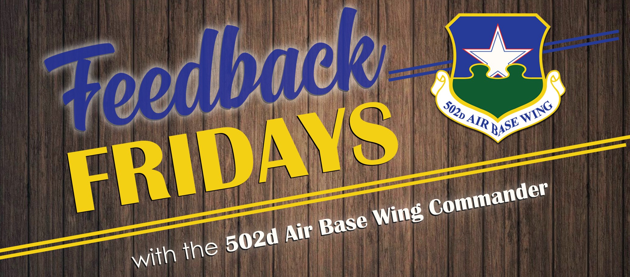 Feedback Friday Graphic