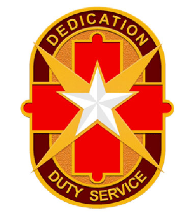 BAMC Dedication and Duty Service Badge