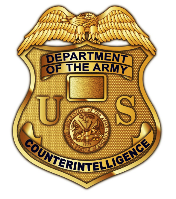 Dept of the Army Counterintelligence Badge